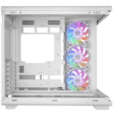 Mars Gaming MC-REV Caja Semitorre Blanca con Flujo de Aire Invertido y ARGB Mars Gaming MC-REV Caja Semitorre Blanca con Flujo de Aire Invertido y ARGB
